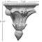 Ekena Millwork 7 3/8"W x 3 1/4"D x 8 3/4"H Pompeii Corbel COR07X03X08PO - alternate 5